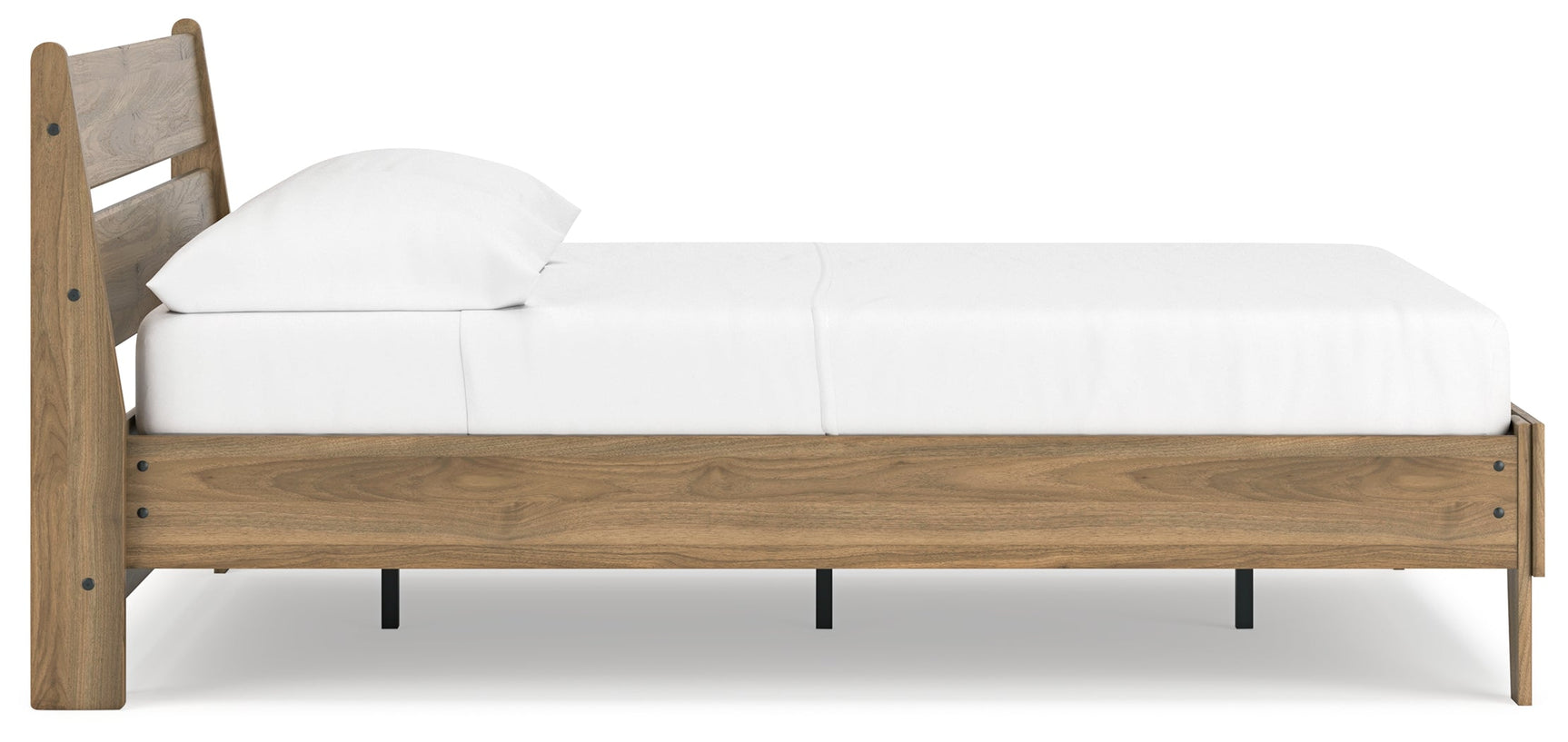 Deanlow Honey Full Platform Panel Bed (Online Special Price) - Ornate Home