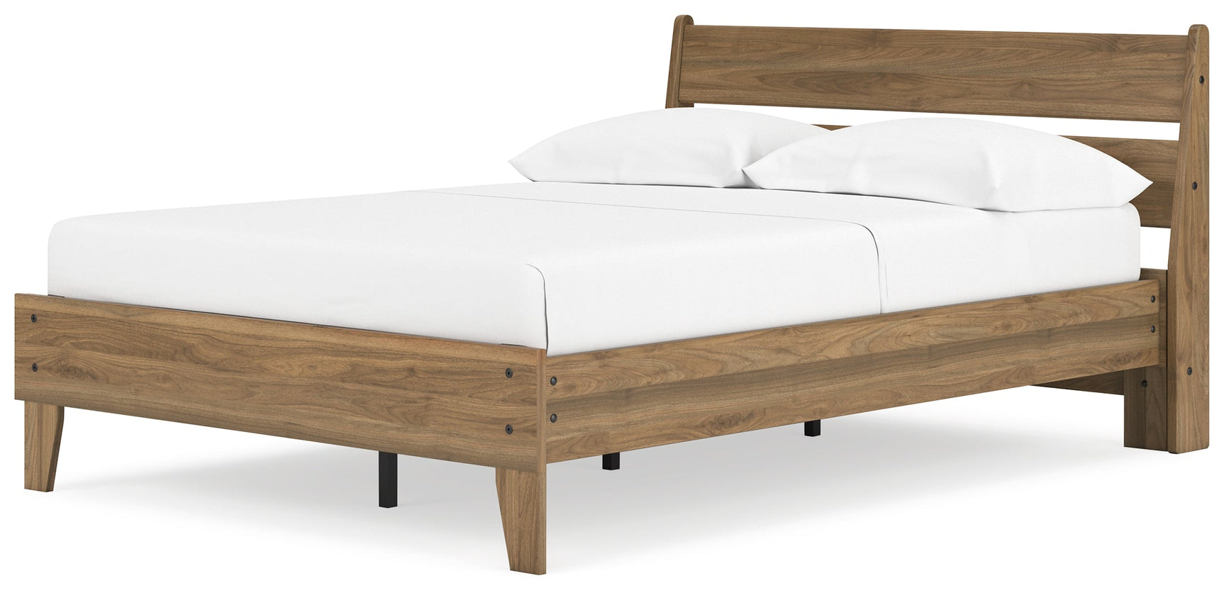 Deanlow Honey Full Platform Panel Bed (Online Special Price) - Ornate Home