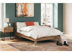 Deanlow Honey Full Platform Panel Youth Bed - Ornate Home