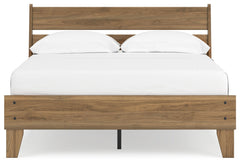 Deanlow Honey Full Platform Panel Youth Bed - Ornate Home