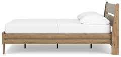 Deanlow Honey Full Platform Panel Youth Bed - Ornate Home
