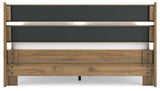 Deanlow Honey Queen Platform Panel Bed (Online Special Price) - Ornate Home
