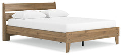 Deanlow Honey Queen Platform Panel Bed - Ornate Home