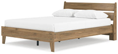 Deanlow Honey Queen Platform Panel Bed - Ornate Home
