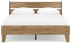 Deanlow Honey Queen Platform Panel Bed - Ornate Home