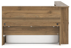Deanlow Honey Twin Bookcase Storage Youth Bed - Ornate Home