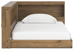 Deanlow Honey Twin Bookcase Storage Youth Bed - Ornate Home