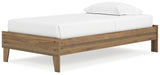 Deanlow Honey Twin Platform Bed (Online Special Price) - Ornate Home