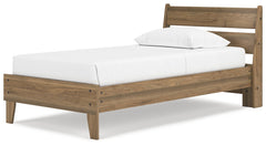 Deanlow Honey Twin Platform Panel Youth Bed - Ornate Home