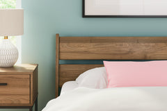 Deanlow Honey Twin Platform Panel Youth Bed - Ornate Home
