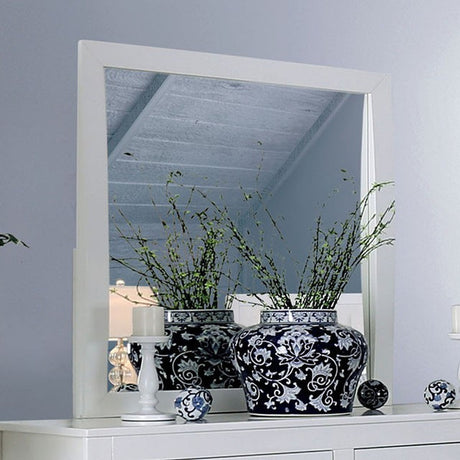 Deanne White Mirror - Ornate Home