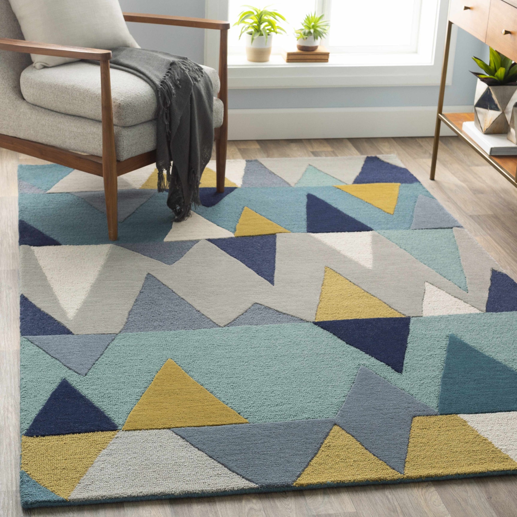 Deatsville Wool Area Rug - Ornate Home