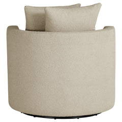 Debbie Camel Swivel Accent Chair - Ornate Home