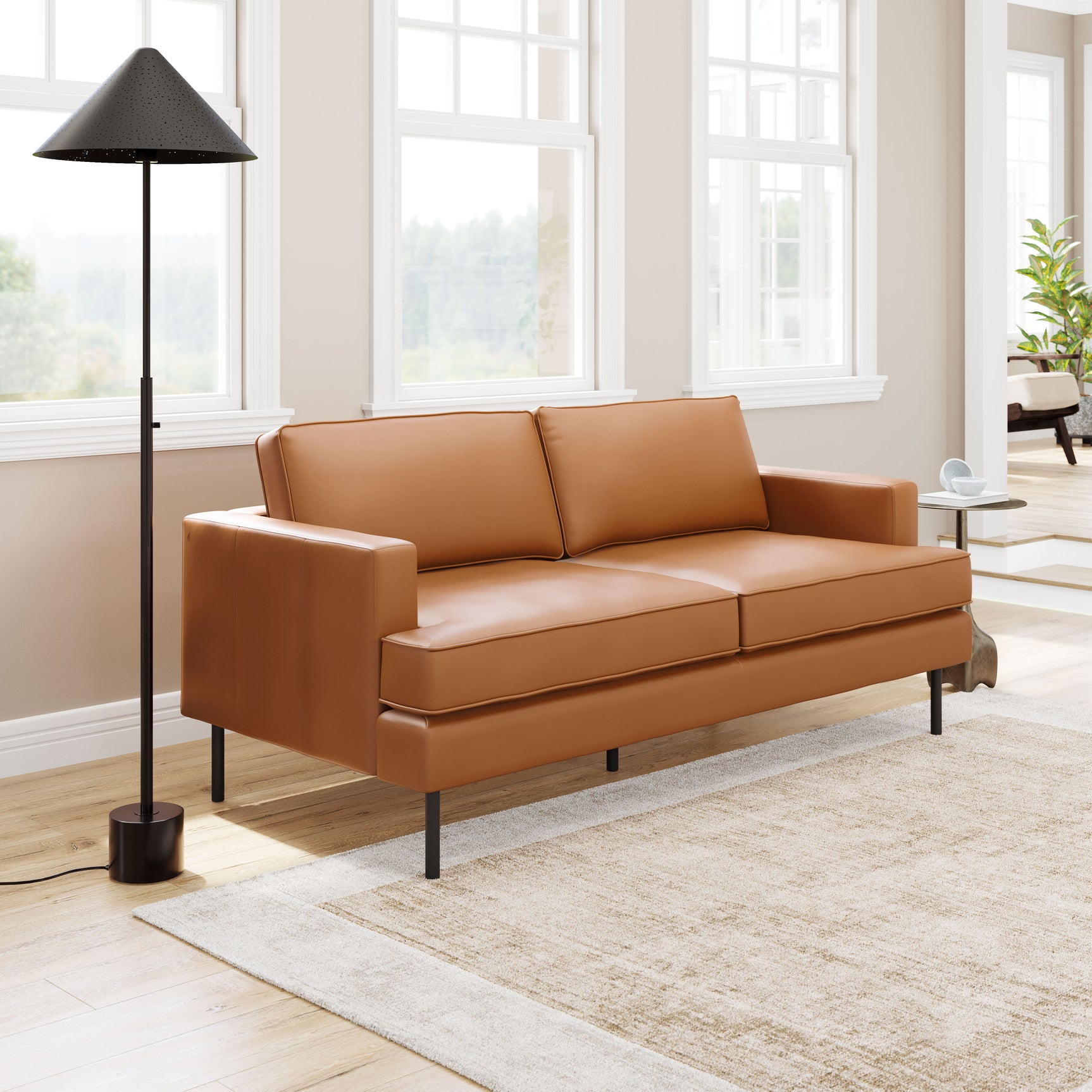 Decade Brown Sofa - Ornate Home