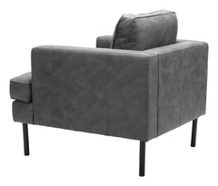 Decade Vintage Gray Armchair - Ornate Home
