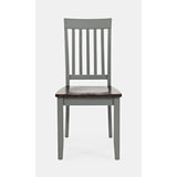 Decatur Lane Grey/Autumn Brown Dining Table, (2) Chairs, Bench - Ornate Home