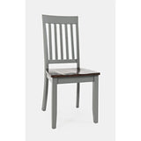 Decatur Lane Grey/Autumn Brown Dining Table, (2) Chairs, Bench - Ornate Home