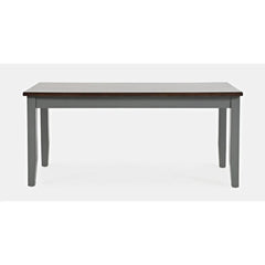 Decatur Lane Grey/Autumn Brown Dining Table w/ 4 Chairs, Bench - Ornate Home