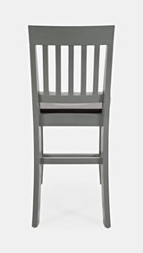 Decatur Lane Grey/Autumn Brown Stool (Set of 2) - Ornate Home