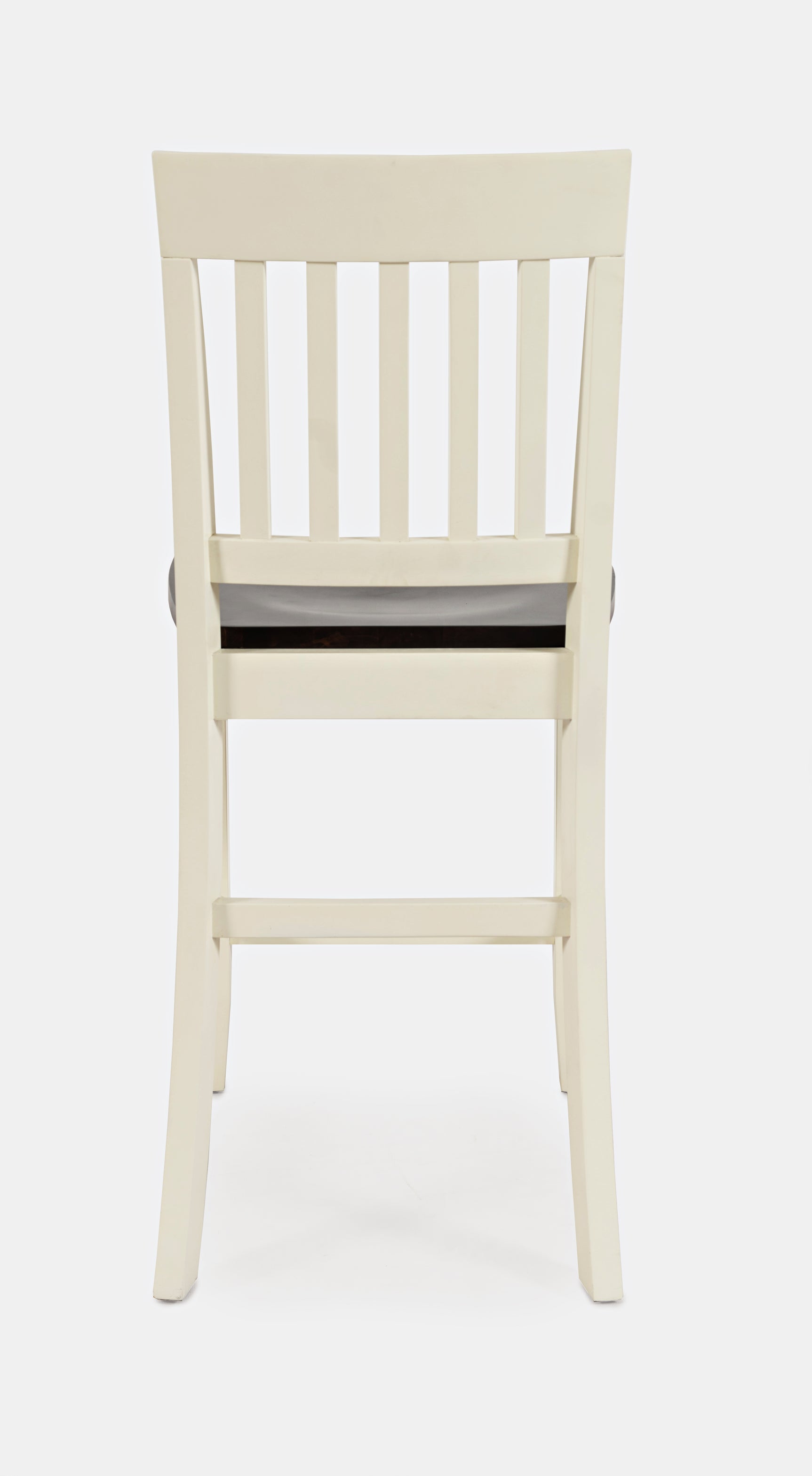 Decatur Lane White/Autumn Brown Stool (Set of 2) - Ornate Home