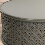 Decker Antique Grey Coffee Table - Ornate Home