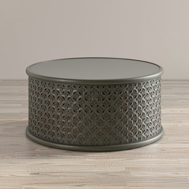 Decker Antique Grey Coffee Table - Ornate Home