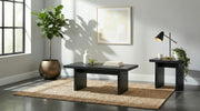 Decker Black 2-Piece Coffee and End Table Set - Ornate Home