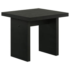Decker Black 2-Piece Coffee and End Table Set - Ornate Home