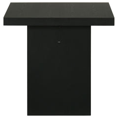 Decker Black 2-Piece Coffee and End Table Set - Ornate Home