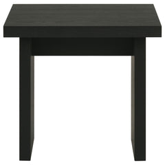 Decker Black 3-Piece Coffee and End Table Set - Ornate Home