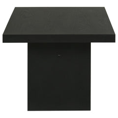 Decker Black 47-Inch Rectangular Cocktail Coffee Table - Ornate Home