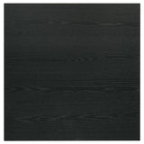 Decker Black Square Occasional Side End Table - Ornate Home