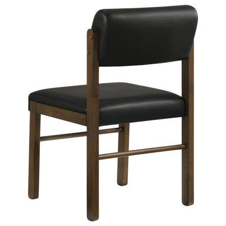 Decker Black/Walnut 7-piece 82-inch Rectangular Dining Set - Ornate Home