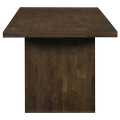 Decker Cream/Walnut 7-piece 82-inch Rectangular Dining Set - Ornate Home