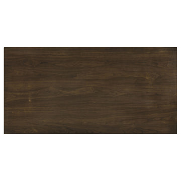 Decker Dark Walnut 70-inch Rectangular Wood Counter Height Dining Table - Ornate Home