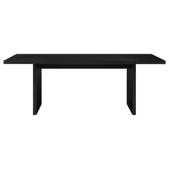 Decker Grey/Black 7-piece 82-inch Rectangular Dining Set - Ornate Home