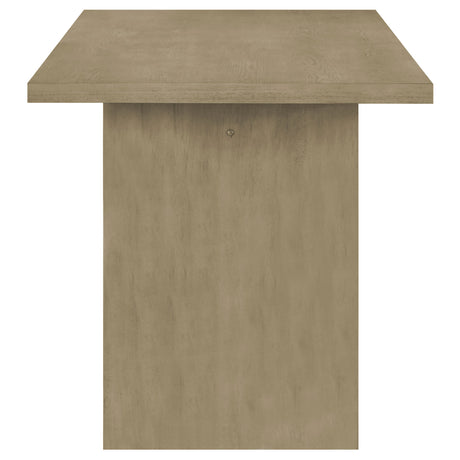 Decker Grey/Natural Oak 7-piece 70-inch Rectangular Counter Height Dining Set - Ornate Home
