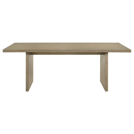 Decker Grey/Natural Oak 7-piece 82-inch Rectangular Dining Set - Ornate Home