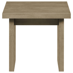 Decker Natural Oak 3-Piece Coffee and End Table Set - Ornate Home