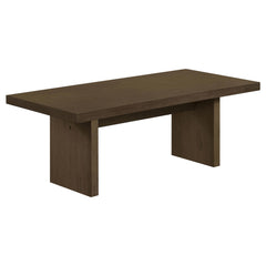 Decker Walnut 47-Inch Rectangular Cocktail Coffee Table - Ornate Home