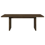 Decker Wheat/Walnut 7-piece 82-inch Rectangular Dining Set - Ornate Home