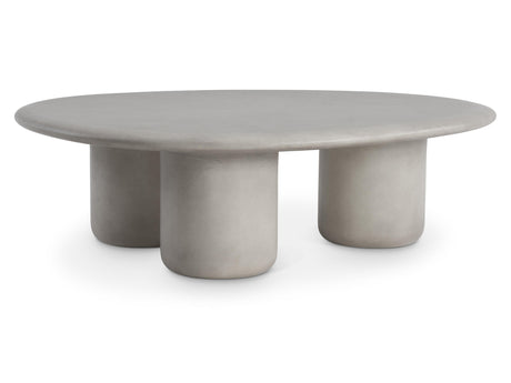 Decliff Pumice Cocktail Table - Ornate Home