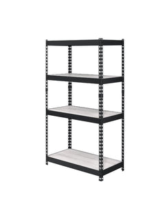 Decmus Natural/Black Bookshelf (60" H) - Ornate Home