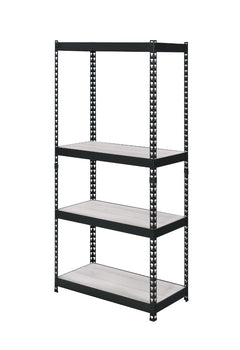 Decmus Natural/Black Bookshelf (71" H) - Ornate Home