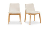 Deco Beige Oak Dining Chair (Set of 2) - Ornate Home