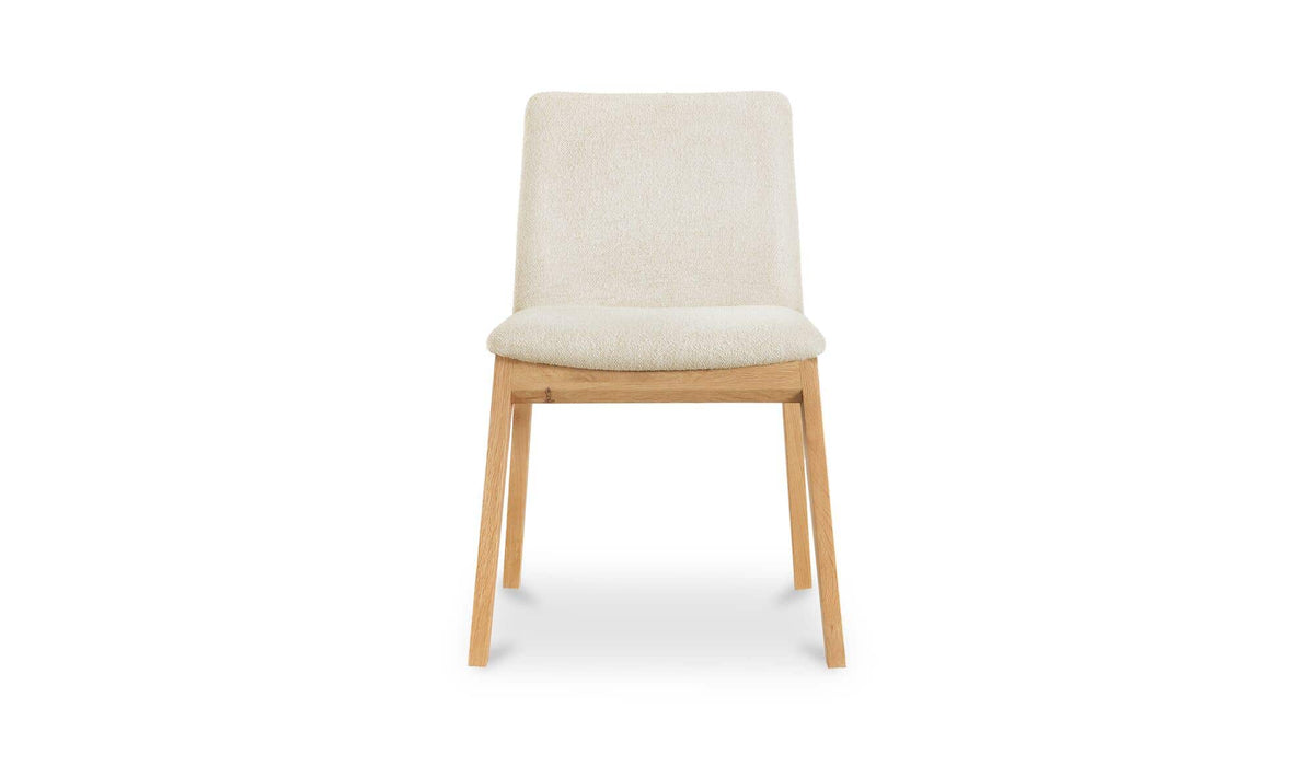 Deco Beige Oak Dining Chair (Set of 2) - Ornate Home