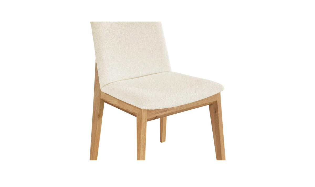 Deco Beige Oak Dining Chair (Set of 2) - Ornate Home