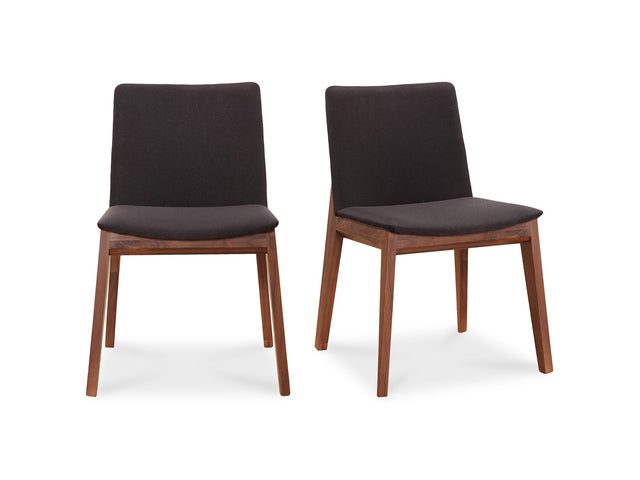 Deco Black Dining Chair (Set of 2) - Ornate Home