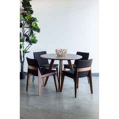 Deco Black Dining Chair (Set of 2) - Ornate Home