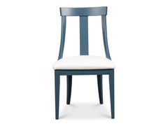Deco Blue Side Chair (Set of 2) - Ornate Home